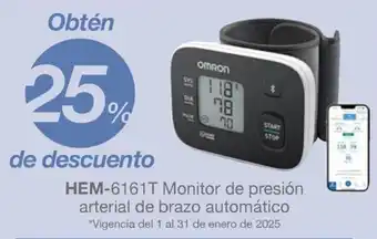 Soriana Híper Hem-6161t monitor de presión arterial de brazo automático oferta