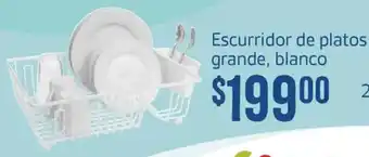 Soriana Híper Escurridor de platos grande oferta