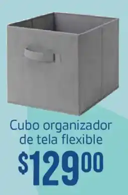 Soriana Híper Cubo organizador de tela flexible oferta