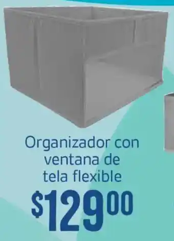 Soriana Híper Organizador con ventana de tela flexible oferta