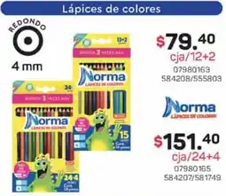 Tony Super Papelerías Lápices de colores oferta