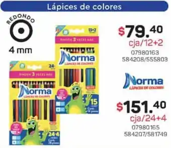 Tony Super Papelerías Lápices de colores oferta