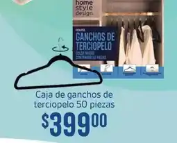 Soriana Híper Style - caja de ganchos de terciopelo 50 piezas oferta