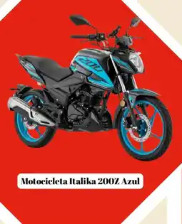 Elektra Motocicleta Italika 200Z Azul oferta