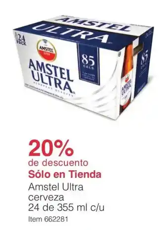 Costco Amstel Ultra cerveza oferta