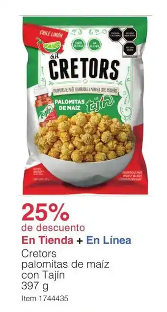 Costco Cretors palomitas de maíz con Tajín oferta