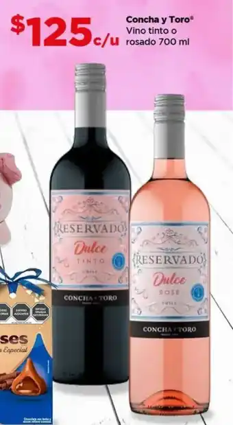 Bodega Aurrerá Concha y Toro Vino tinto o rosado oferta