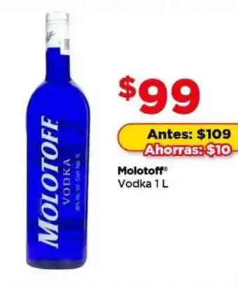 Bodega Aurrerá Molotoff Vodka oferta