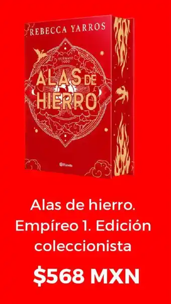 Sanborns Alas de hierro Empíreo 1. Edición coleccionista oferta