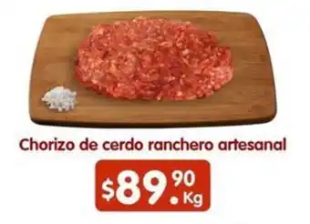 Arteli express Chorizo de cerdo ranchero artesanal oferta