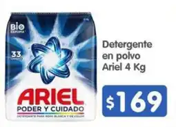 Arteli express Detergente en polvo Ariel oferta