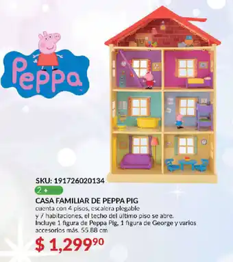 Woolworth Casa Familiar de Peppa Pig oferta