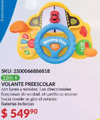 Volante Preescolar