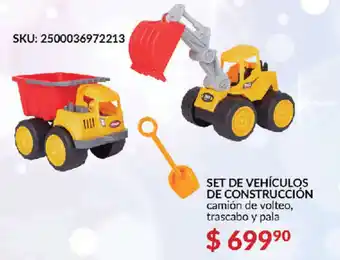 Set de Vehículos de Construcción