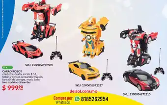 Woolworth Carro Robot oferta