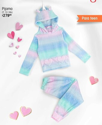 Woolworth DelSol Pijama para Teen 12-16x oferta
