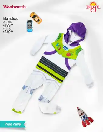 Woolworth DelSol Mameluco para Niñ@ 4-10 oferta