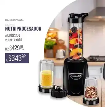 DelSol American - nutriprocesador oferta