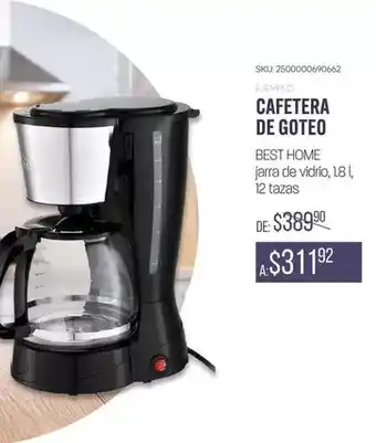 DelSol Best home - cafetera de goteo oferta