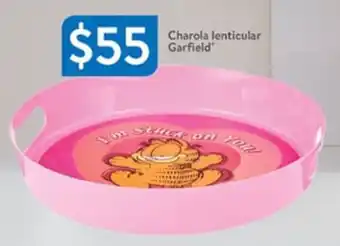 Walmart Garfield Charola lenticular oferta