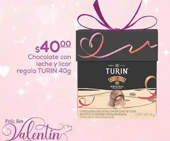 Fresko Chocolate con leche y licor regalo TURIN oferta