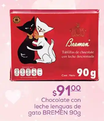 Fresko Chocolate con leche lenguas de gato BREMEN oferta