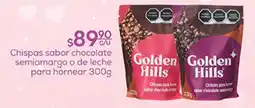 Fresko Golden Hills Chispas sabor chocolate semiamargo o de leche para hornear oferta