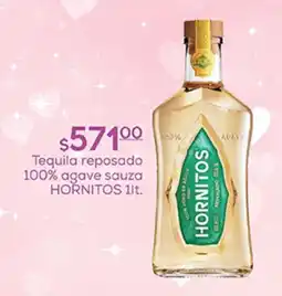 Fresko Tequila reposado 100% agave sauza HORNITOS oferta