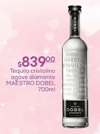 Fresko Tequila cristalino agave diamante MAESTRO DOBEL oferta