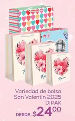 Fresko Variedad de bolsa San Valentin 2025 DIPAK oferta