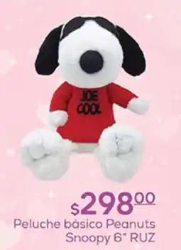 Fresko Peluche básico Peanuts Snoopy RUZ oferta