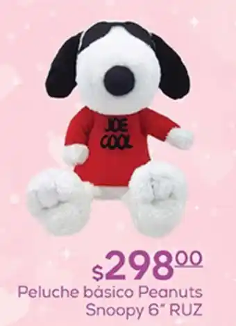 Fresko Peluche básico Peanuts Snoopy RUZ oferta