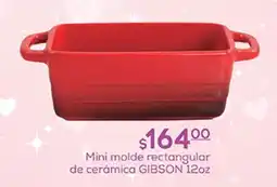 Fresko Mini molde rectangular de cerámica GIBSON oferta