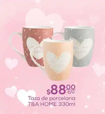 Fresko Taza de porcelana T&A HOME oferta