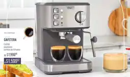 DelSol Oster cafetera expresso, bomba de 15 bares oferta