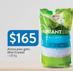 Walmart Arena para gato mini crystal oferta