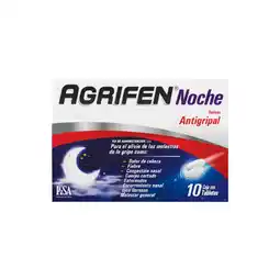 Farmacias Bazar AGRIFEN NOCHE 500/5/4MG 10 TABLETAS oferta