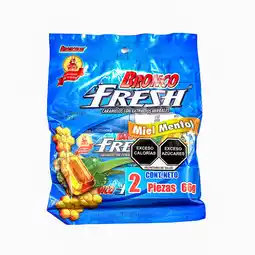 Farmacias YZA Broncofresh Mentol 66G 2 Pzas oferta