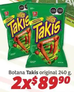 Soriana Híper Takis botana original oferta