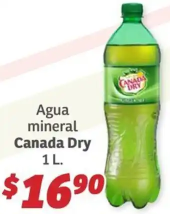 Soriana Híper Canada dry agua mineral oferta