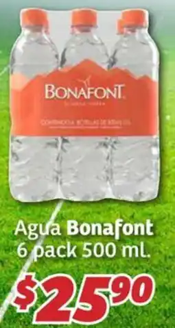 Soriana Híper Bonafont agua oferta