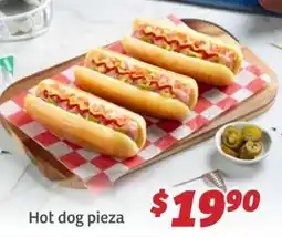 Soriana Híper Hot dog pieza oferta