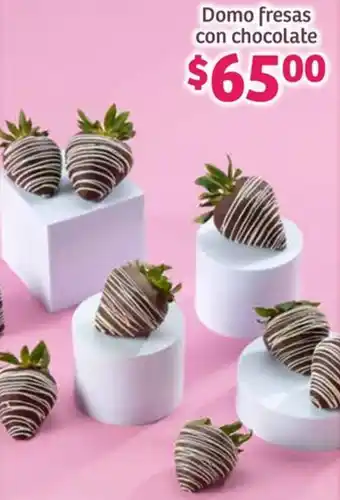 Soriana Híper Domo fresas con chocolate oferta