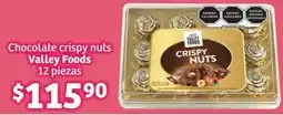 Soriana Híper Valley Foods Chocolate crispy nuts oferta