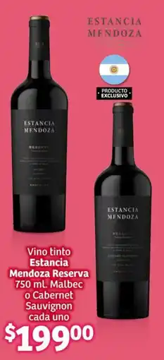 Soriana Híper Estancia Mendoza Reserva oferta