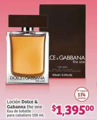 Soriana Híper Dolce & Gabanna the one oferta