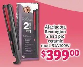 Soriana Híper Remington Alaciadora 2 en 1 oferta