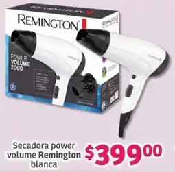 Soriana Híper Remington Secadora power blanca oferta