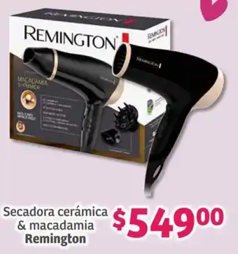 Soriana Híper Remington Secadora cerámica & macadamia oferta