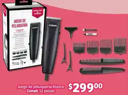 Soriana Híper Conair Juego de peluquería blanco oferta